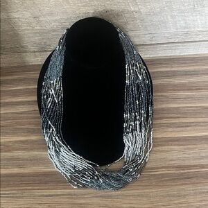 Multi-Strand Beaded Necklace
